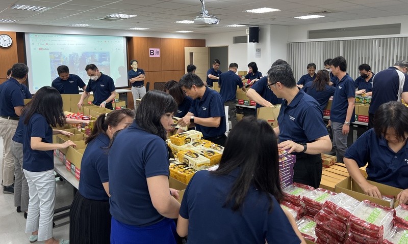 1919食物銀行:食物箱川方志工打包活動