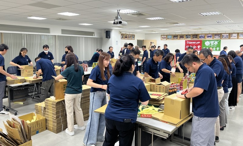 1919食物銀行:食物箱川方志工打包活動