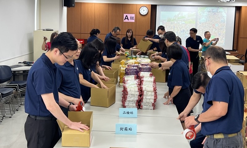 1919食物銀行:食物箱川方志工打包活動
