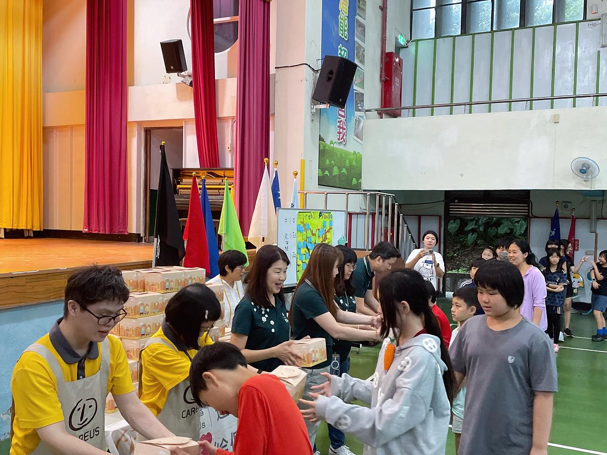 【用一份餐盒送愛偏鄉　串起善的循環】