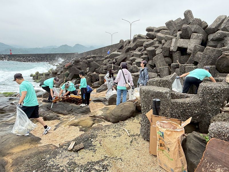 第七次「川方守護瑞芳」企業淨灘活動