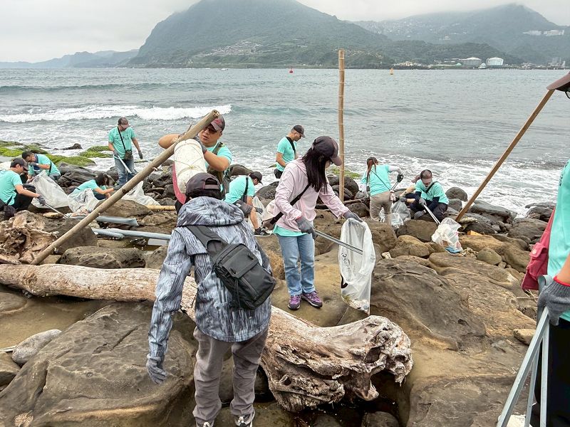 第七次「川方守護瑞芳」企業淨灘活動