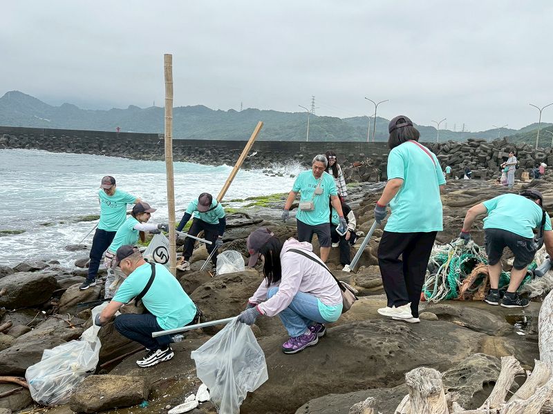 第七次「川方守護瑞芳」企業淨灘活動