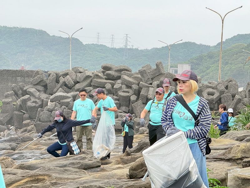 第七次「川方守護瑞芳」企業淨灘活動