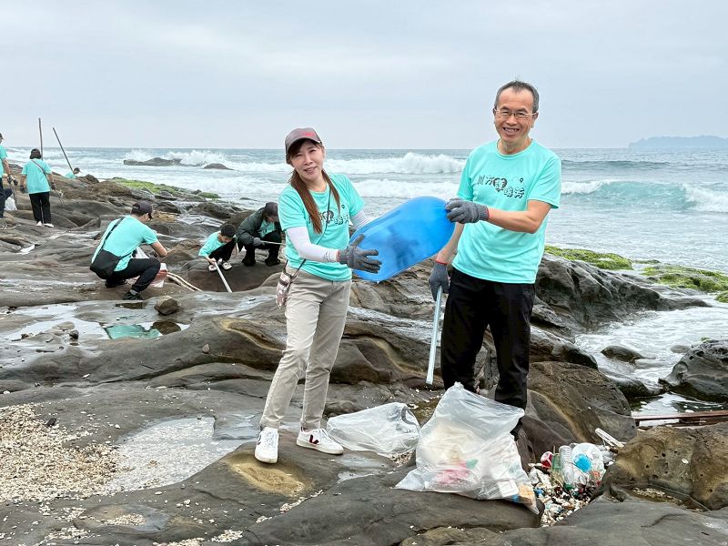 第七次「川方守護瑞芳」企業淨灘活動