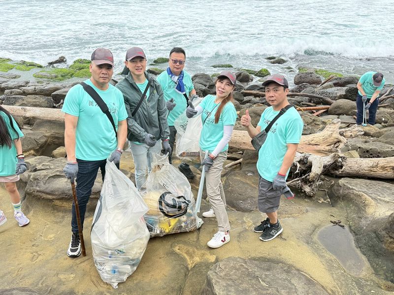 第七次「川方守護瑞芳」企業淨灘活動
