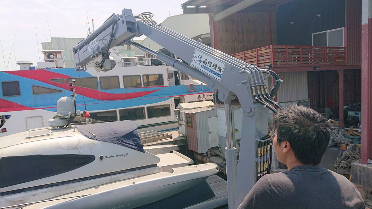 H-500L油壓捲揚機應用照片